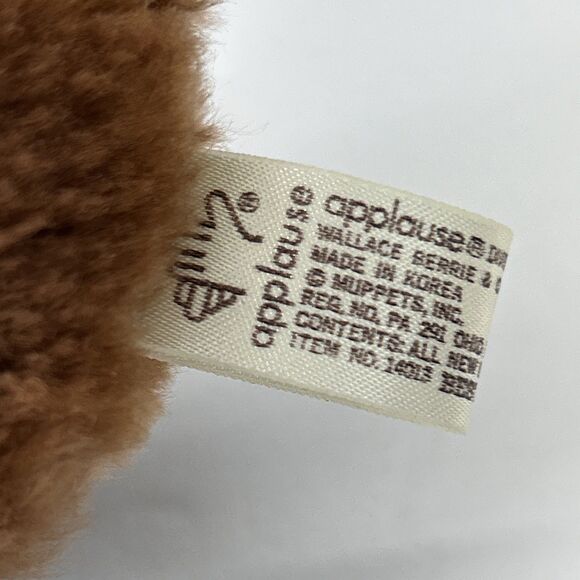 SNUFFLEUPAGUS Snuffy Plush Applause Muppet Sesame Street Stuffed Toy MINI 6" - Picture 4 of 8